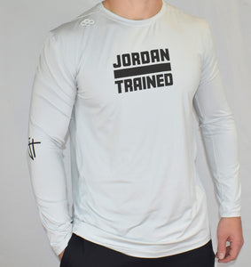 Jordan Trained Performance Long Sleeve White