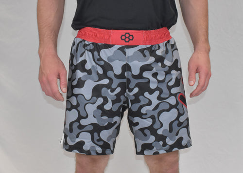 New Red Camo Shorts