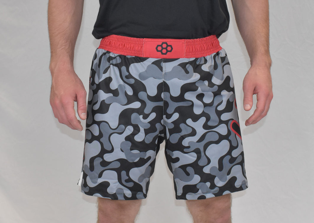 New Red Camo Shorts