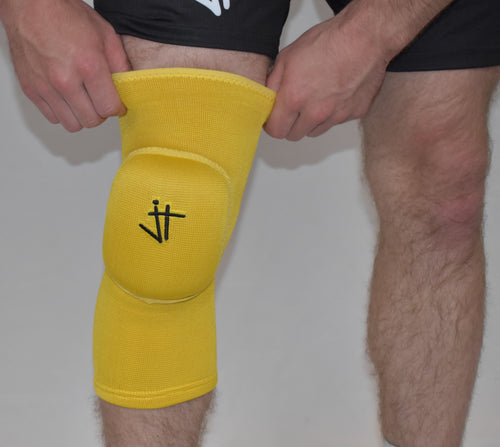 JT Bubble Sleeve Knee Pad Yellow