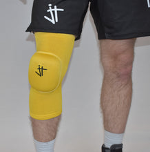 Load image into Gallery viewer, JT Bubble Sleeve Knee Pad Yellow