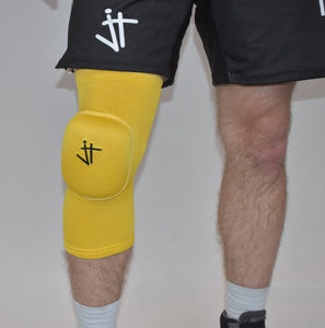 JT Bubble Sleeve Knee Pad Yellow