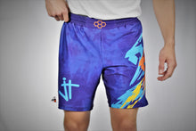 Load image into Gallery viewer, Purple Lightning Jordan Trained Shorts